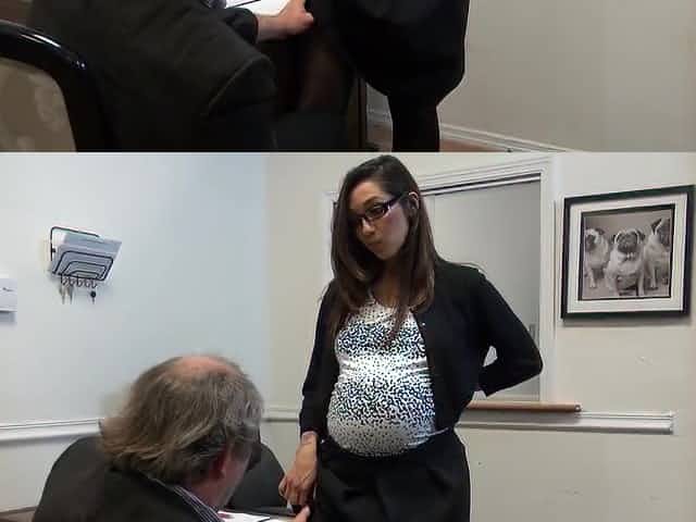 Pregnant Realtor Assfucked