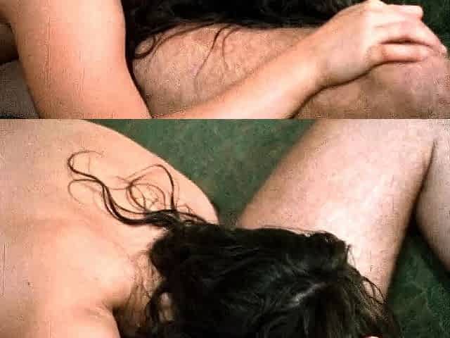 Mature brunette pussy lick and blowjob