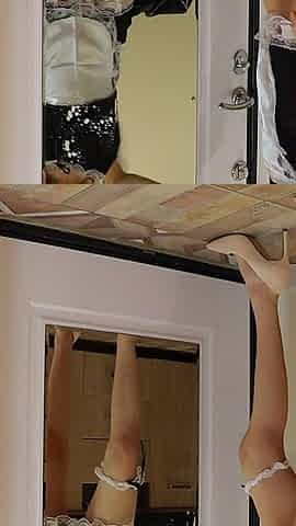 Cleaning Home and Fuck Pussy with Dildo
