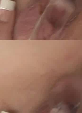 Glass Dildo Stretches Pussy Wide - Rosebud Prolapse Tease