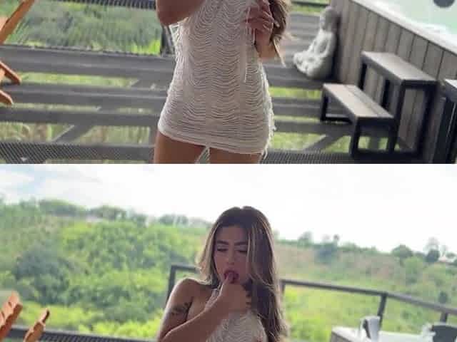 Marvelous youthful Colombian woman vs. Large penis! Nath Gomez7