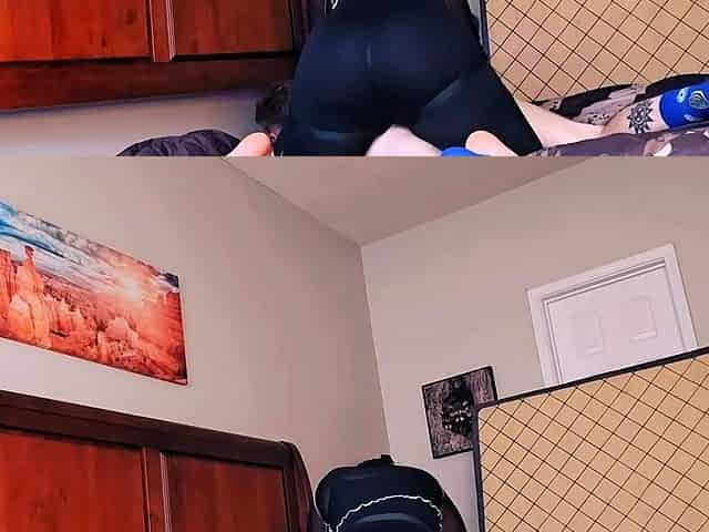 Big ass fetish ho toys her aching big ass hard