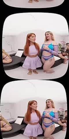 Crazy Sperm Buffet Bukkake Gangbang - PutalocuraVR