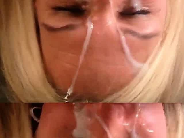 A Huge Facial for My Beautiful Girl