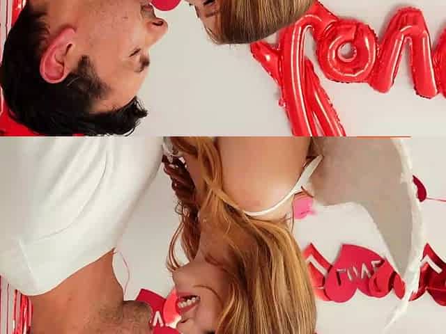 Be My Shaved Pussy Valentine, Stepdad - epic XXX porn!