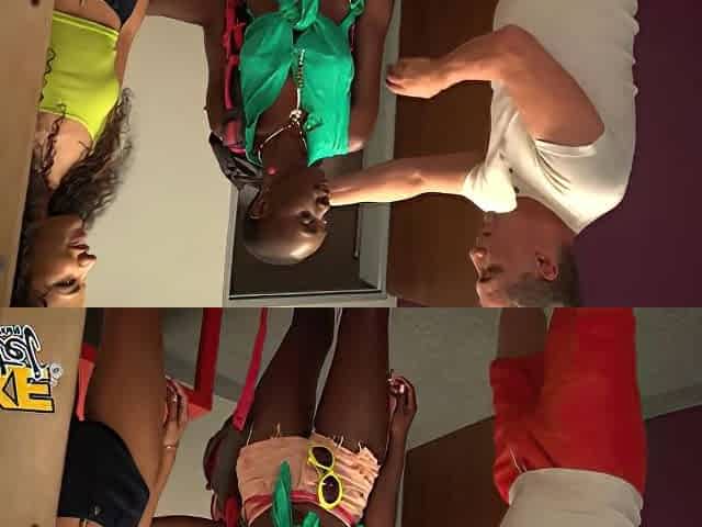 Threesome With Two Hot Ebony Girls Tall Dutch And Hot Dark Skin Babe Part 1