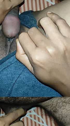 Red Headed Big Monster Dick Rubbing on Softy of Sweety