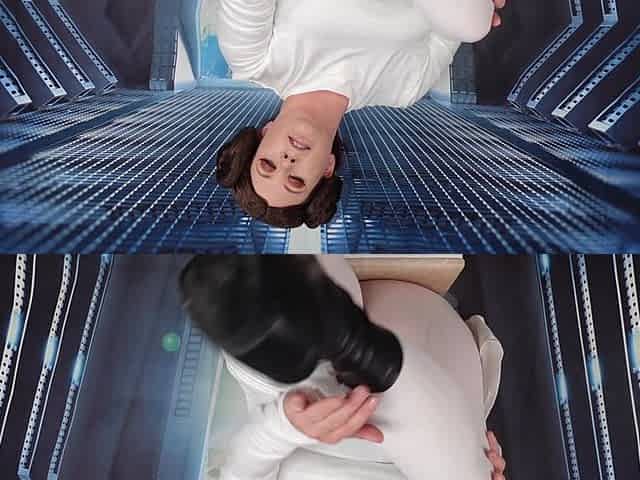 Princess Leia Lets POV Smell Her Stinky Pantyhose Covered Feet and Gives a JOI