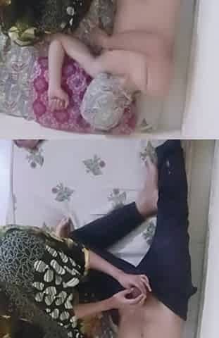 Stepson Fuck Her Stepmom and Cum Inside