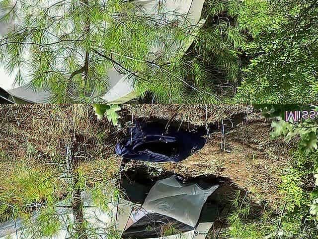 Screwed a Sexy Golden-haired in a Tent in the Forest