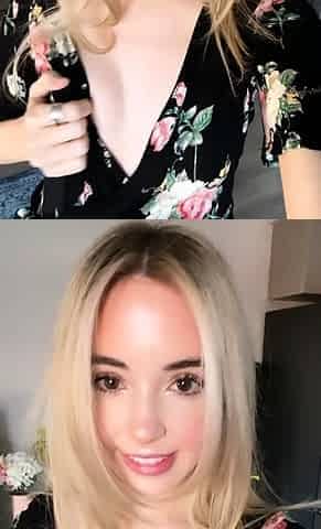 Blonde teen Sierras first erotic masturbation video