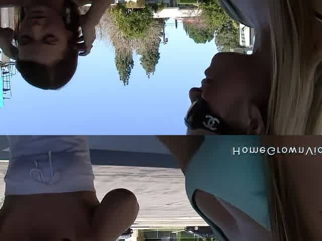 Picking Her Up For Girl-On-Girl - Cassie Courtland & Marley Moore