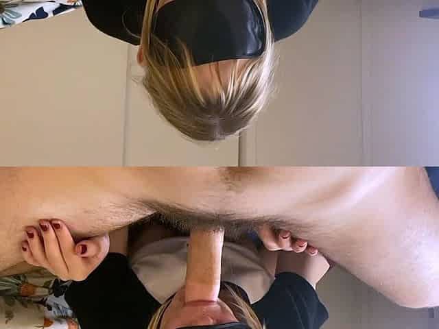 Hot sexy teen blowjob and fucking hard doggystyle