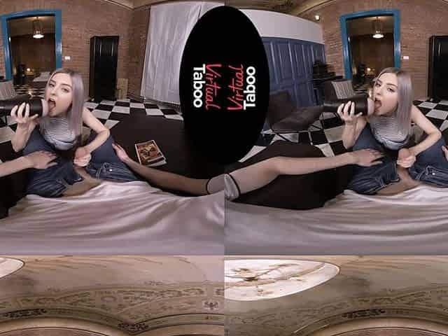 Eva Elfie VR Porn: Sister Finds My Pocket Pussy - VirtualTaboo