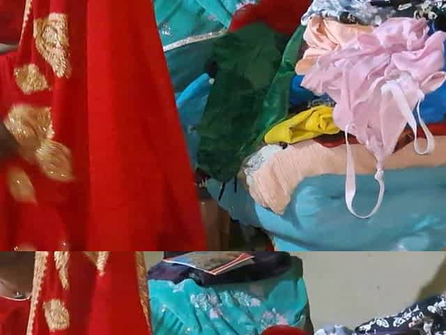 Bihari Village Bhabhi Dress Change in Home