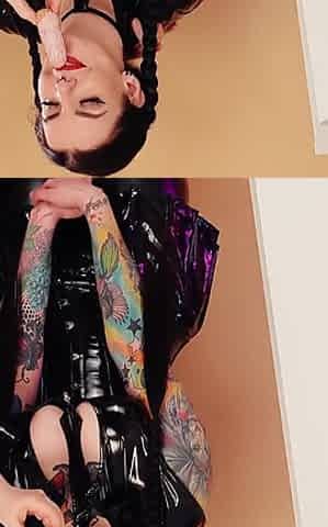Backstage - Behind the Scenes - Teacher Student Roleplay - Lesbians in Fetish Pvc Pussy Throat Fuck