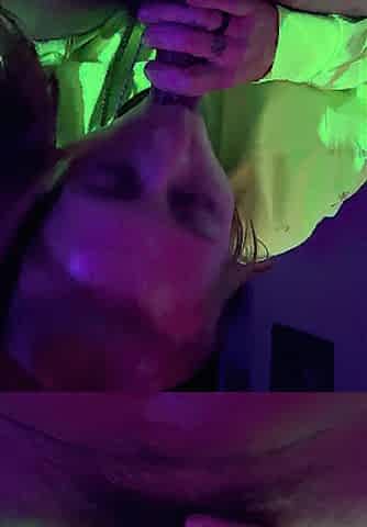 Faceshot full of cum last ending to date night
