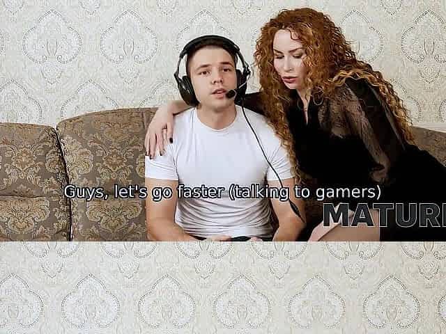 MATURE4K. Having ginger aged woman is great cause chap can nail her