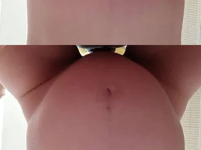 Preggy Cowgirl makes Cum Explode in Throat POV