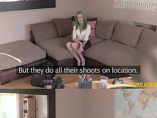 Anal Virgin gets her Highly Taut Bumhole Banged on Camera - Fake Agent UK