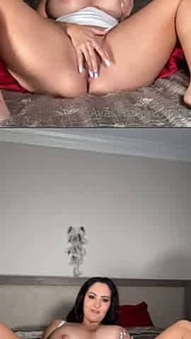 Ava Addams fucking a big toy