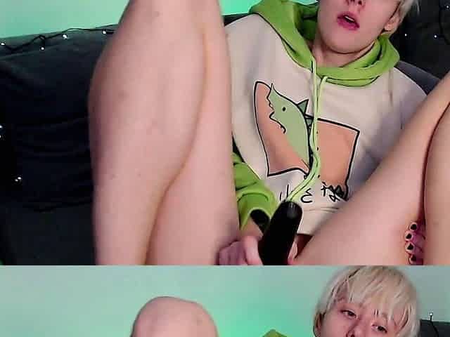 mothkink - FTM gets vibed and fucks his pussy hard -id