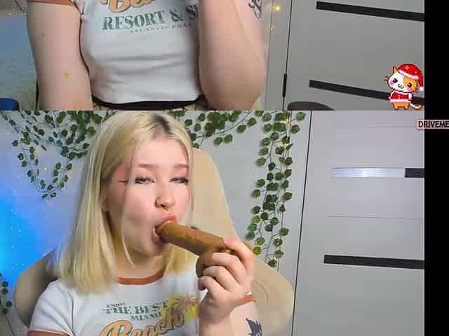Anime Girl Greedily Sucks Cock Until Balls Are Completely Empty!
