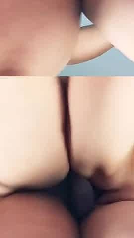 Cecilia cortez eats a big cock in doggy position and fills her pussy with semen and drips like rain