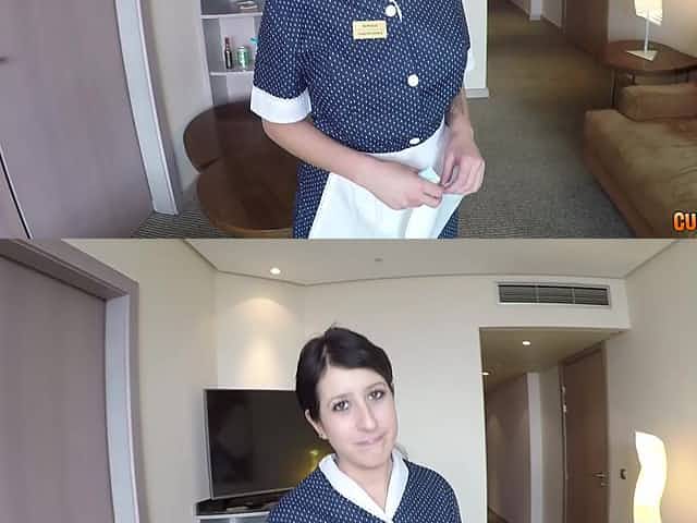 POV video of maid Pamela Silva getting pounded hard