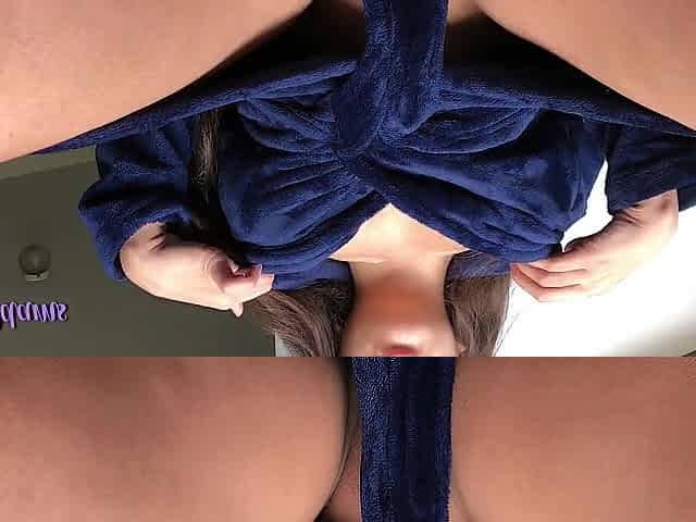 Masturbating at sunset, rubbing and fingering my twat - Katie Adams -