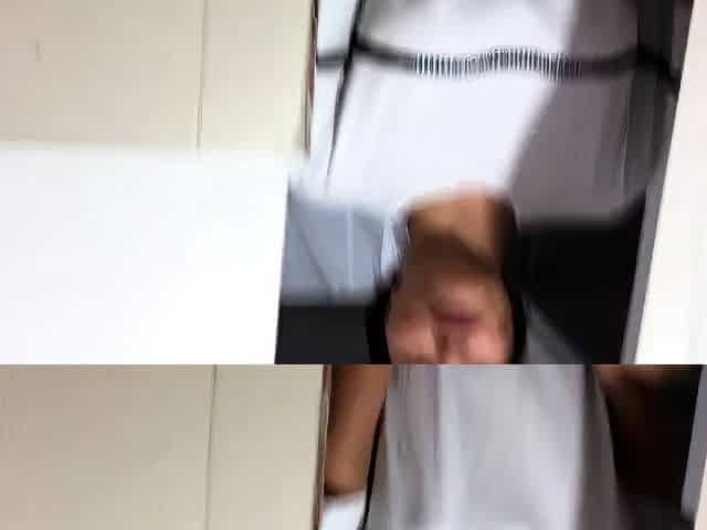 Horny Stepsister Discovers Me Masturbating in the Bathroom