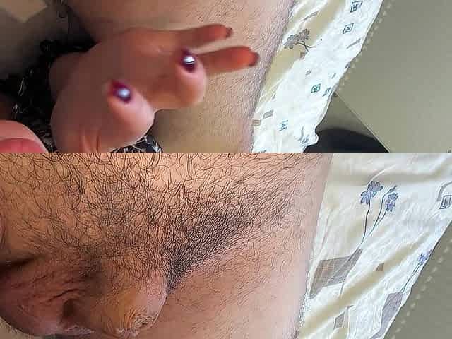 My God, how can u've such a tiny dong? It's merely two cm.