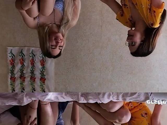 Hot Babes Take Turns With the Strap On