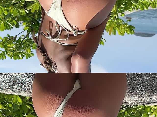 Vacation Mode On Risky Public Bang near beach with stranger hotty