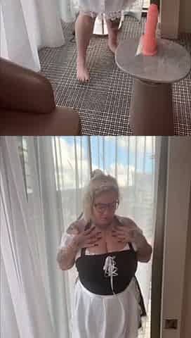 Naughty maid