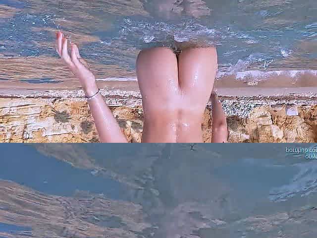 OMG! ???? two Strangers Saw us Screwing on Nudist Beach! (Real)