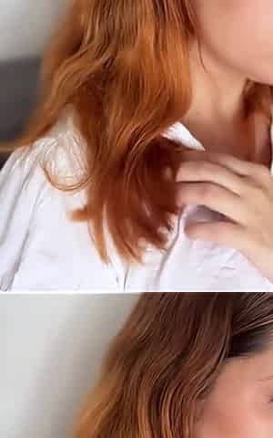 Triple Combo. Curvy Redhead Pleases Herself with Dildo, Vibrator and Anal Plug