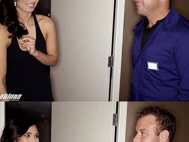 RECENT SENSATIONS - Cheating mother I'd like to fuck Screws Large Knob Employee in Hotel Room