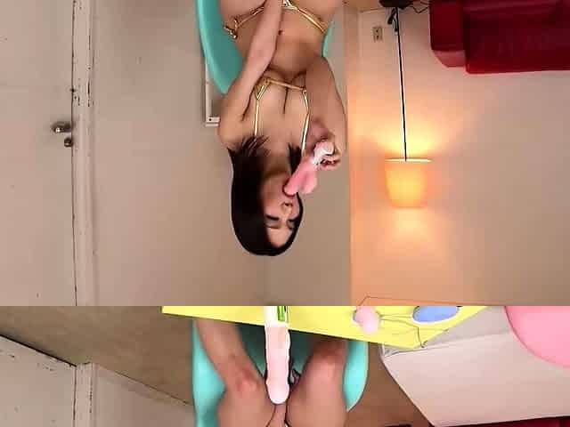 Japanese Model suprised to Creampie Fuck