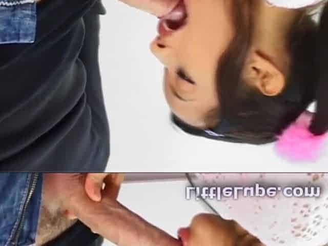 Shlong sucking lalin girl teen gets her vagina screwed