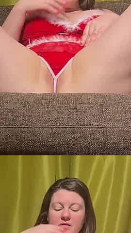 Up Close Wet Double Orgasm