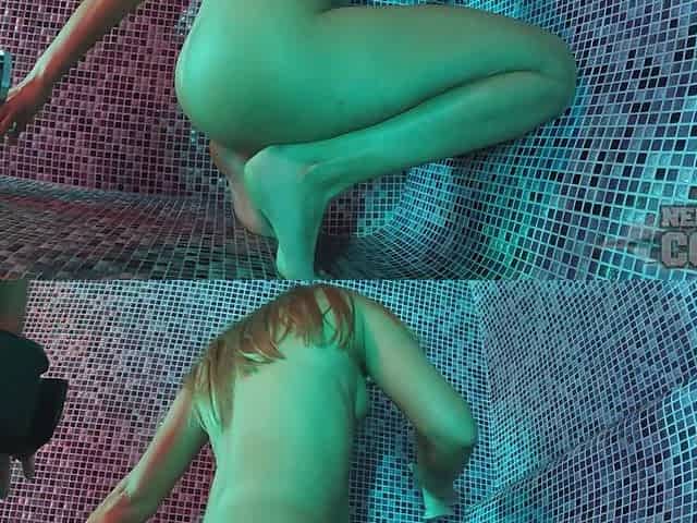Hot Sauna Dildoing Cougar Alexa Koff Goes Deep Mind Shaking Orgasms