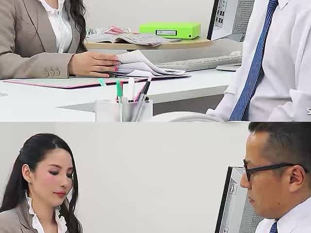 Japanese Boss swallow load after ORAL
