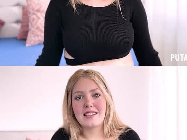 PutaLocura - Breasty Spanish youthful woman Claudia Garcia chats and bangs with Torbe