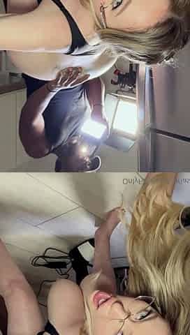 Aria Six Busty Blonde Fucks BBC In POV Onlyfans Video