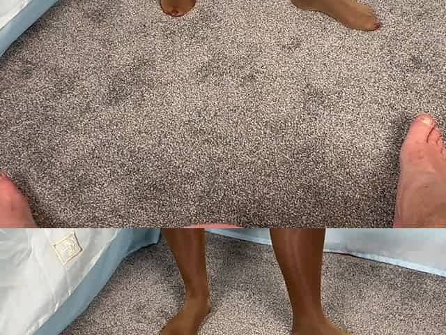 Mrs Mature Feet Teasing Her Friend