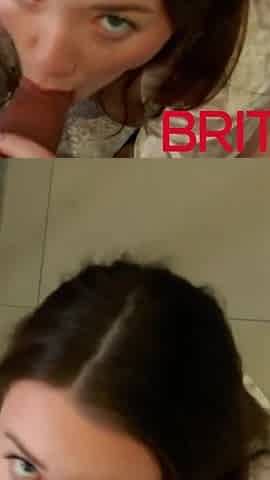 British 18-year-old Olivia welcomes you home from work