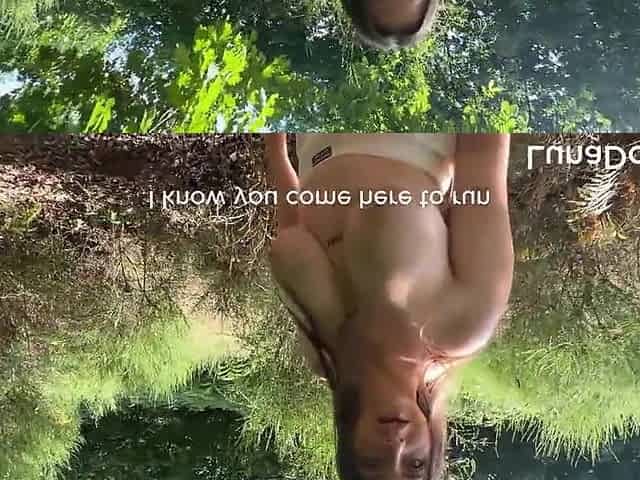 Luna Doll In Sloppy Deepthroats, Oral Job And Ball Licking In The Forest