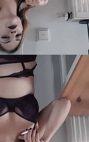 Smoking in Stockings