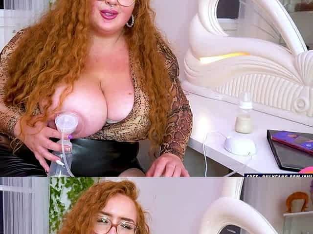 Chubby milf strip show her big boobs webcam
